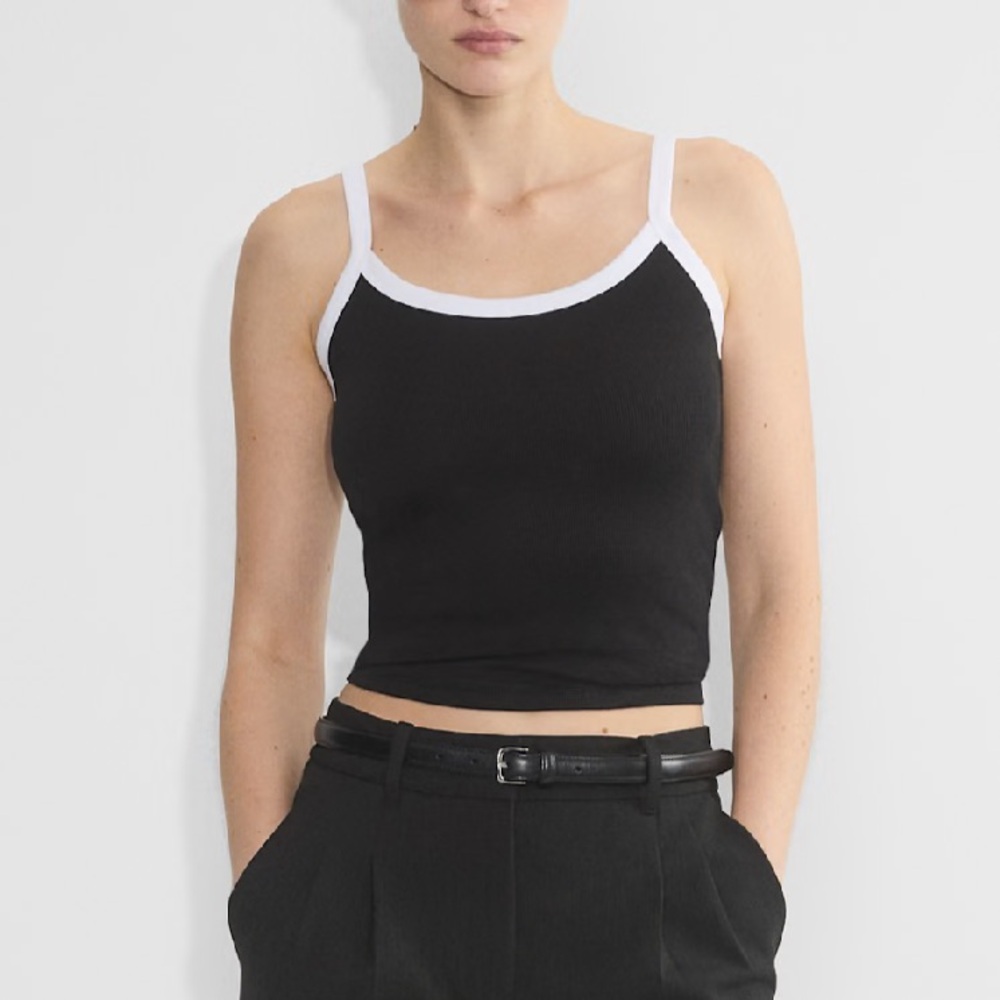 Aritzia TNA HomeStretch™ Rib Scoopneck Cami Tank